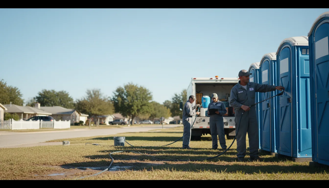Long-Term Portable Toilet Rental in Alpharetta, GA near me